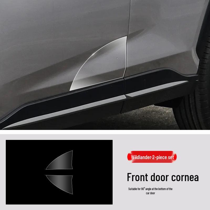Toyota Venza Dörrhörn TPU Reptålig Film - Skydd för Fram- och Bakre Triangel.