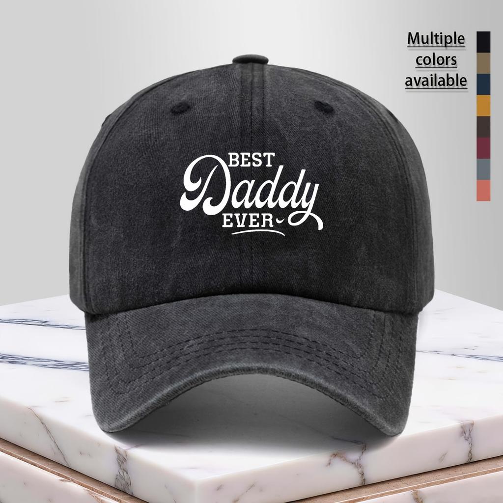 Text Pattern Baseball Cap, Adjustable Size, Trendy Hip-hop Hat, Same Style for Men and Women, Six-piece Hat