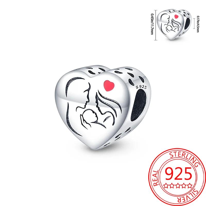 Children'S Pendant Copper Baby Pacifier Dangle Charm Fit Bracelet Necklaces Children'S Cute Jewelry Accessories