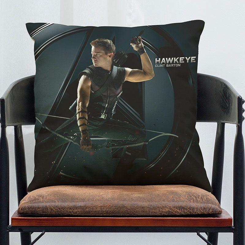 Luxurious Super Soft Avengers Alliance Cushion Cover Featuring Iconic Iron Man Design