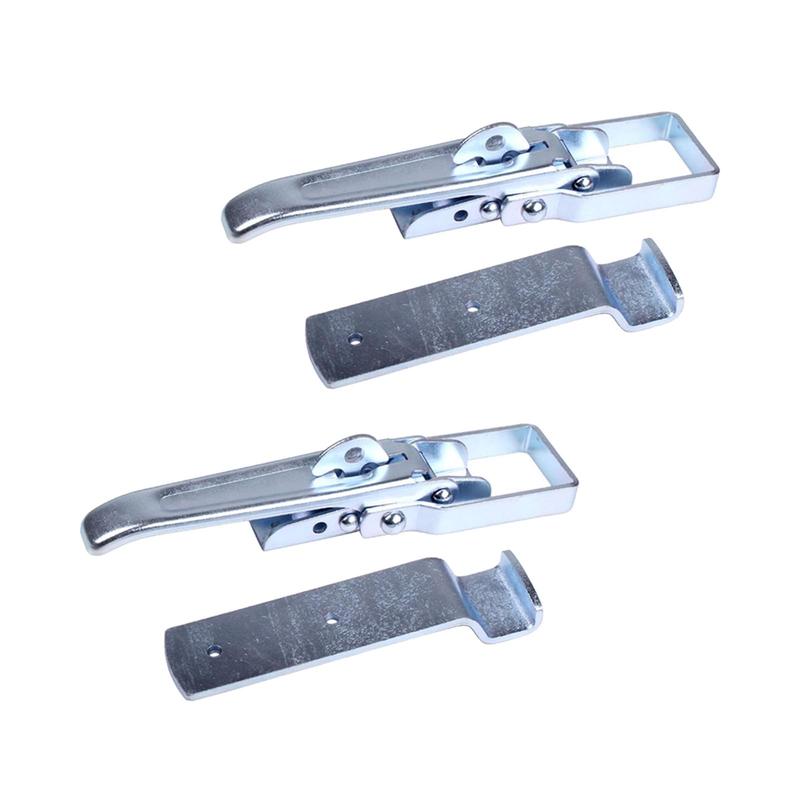 Premium Pull Latch Galvanized Steel Trailer Lock Bolt Bearing Safety Latch for Camper Flap Covers