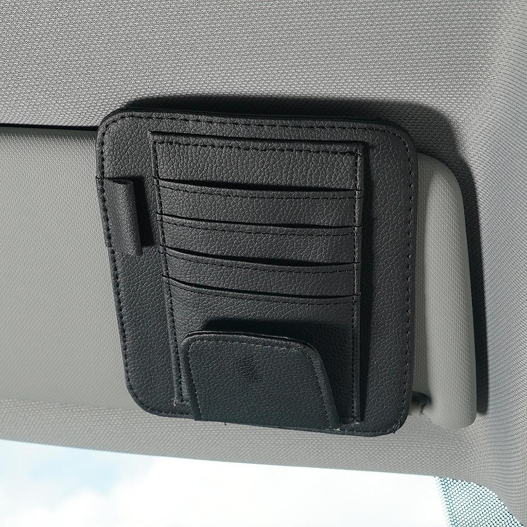 Car Sun Visor Storage Clip, Car Visor Organizer | Glasses Ticket Credit Card Clip