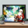 Full Square Round Diamond Painting Santa Claus Diamond Embroidery Christmas Rhinestone Picture New Year's Gift