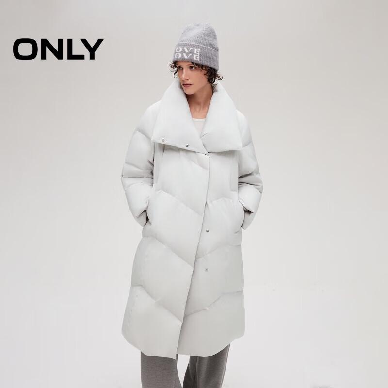 Only Women's 2025 Winter Loose-Fit Long Down Jacket