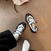 [Shei Su Yinyin] Ghost Horse Girl~ Leisure Sports Daddy Thick-soled Mary Jane Conch Sandals Women's Summer