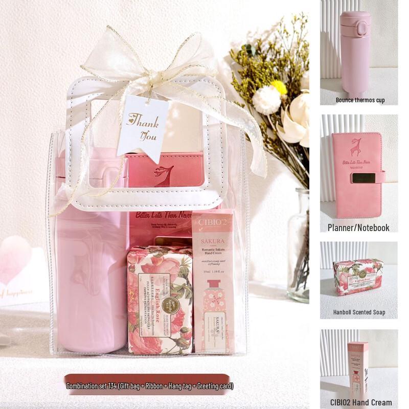Goddess Day Gift Set (Thermos, Notebook, Soap, Hand Cream)