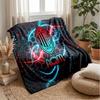 AC Milan Theme blanket Soft Flannel Blanket Plush Throw Blanket Cozy Sofa Bed Blanket for Home Decor