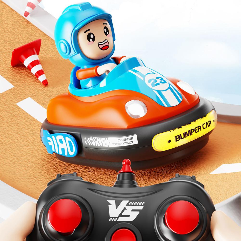 Kids Remote Control Bumper Car Funny Interactive Car Toy With Sounds/Light For Boys Girls