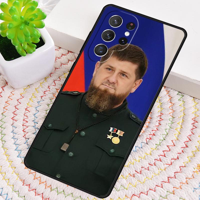 

Chechen Leader Ramzan Kadyrov Phone Case for Samsung Galaxy note 10 pro S26 Ultra S23 S24 FE S25 S21 S22 PLUS shockproof Cove Galaxy S25 Ultra