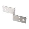 Corner Brackets Connector Z-Shaped Corner Fixed Fasteners Multifunctional Stainless Steel Fixed Brackets Connector Hardware