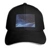 Cloudy Alaskan Night Sky Baseball Cap Adjustable Buckle Closure Moisture Wicking Quick Dry Curved Brim Classic Fit