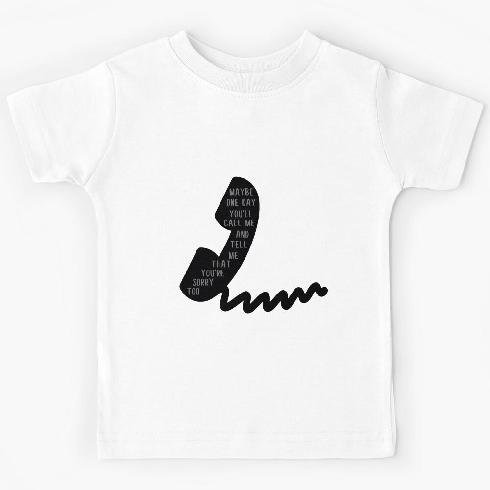 Maybe You ll Call Me - Old Phone Kids T-Shirt 170