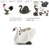 Animal Figurine With Realistic Plastic Ducks Rooster Swans For Educational Display And Collecting