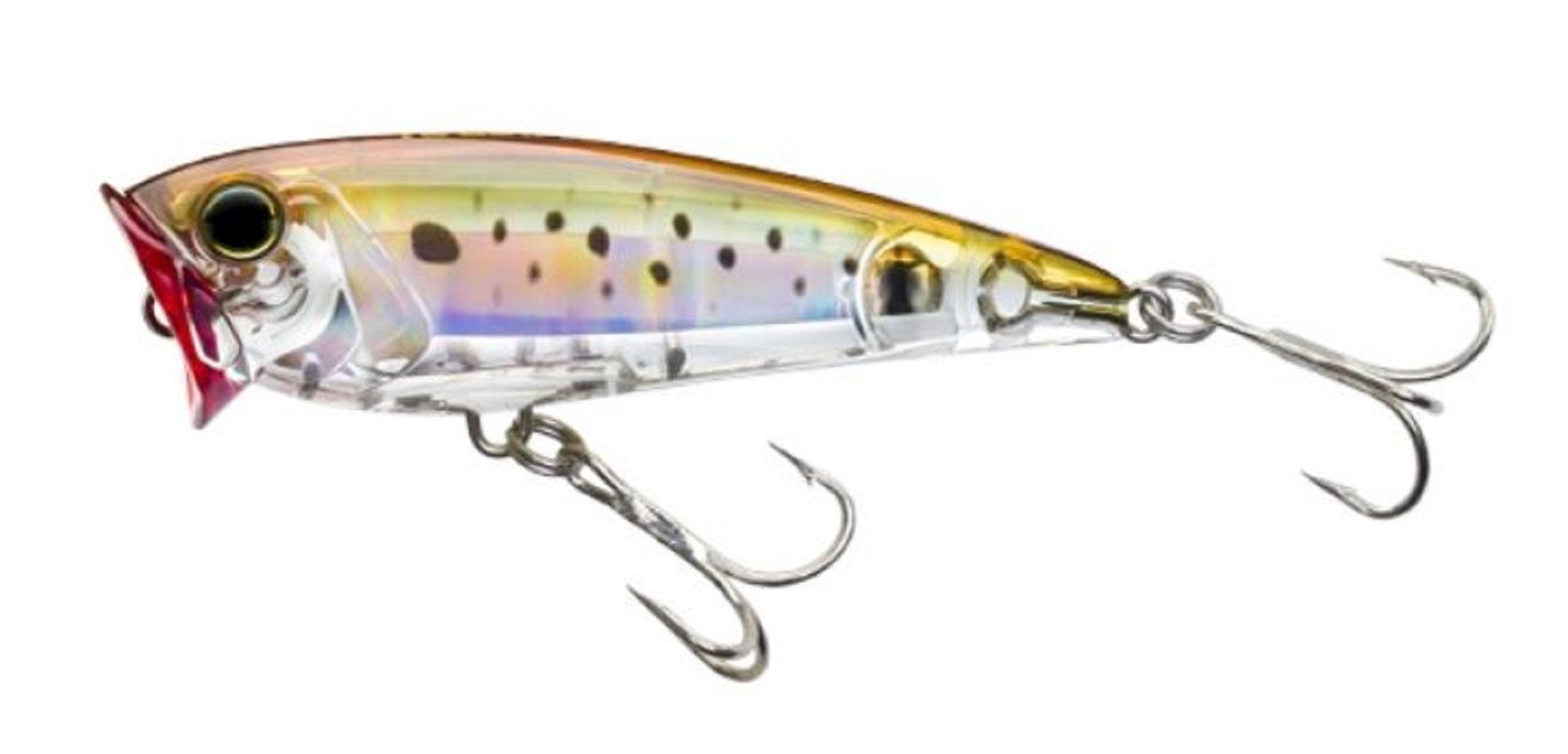 Leurre Flottant Yo Zuri Duel 3D Inshore Popper 70 – R1210-GHCS (7203) Pour Bar