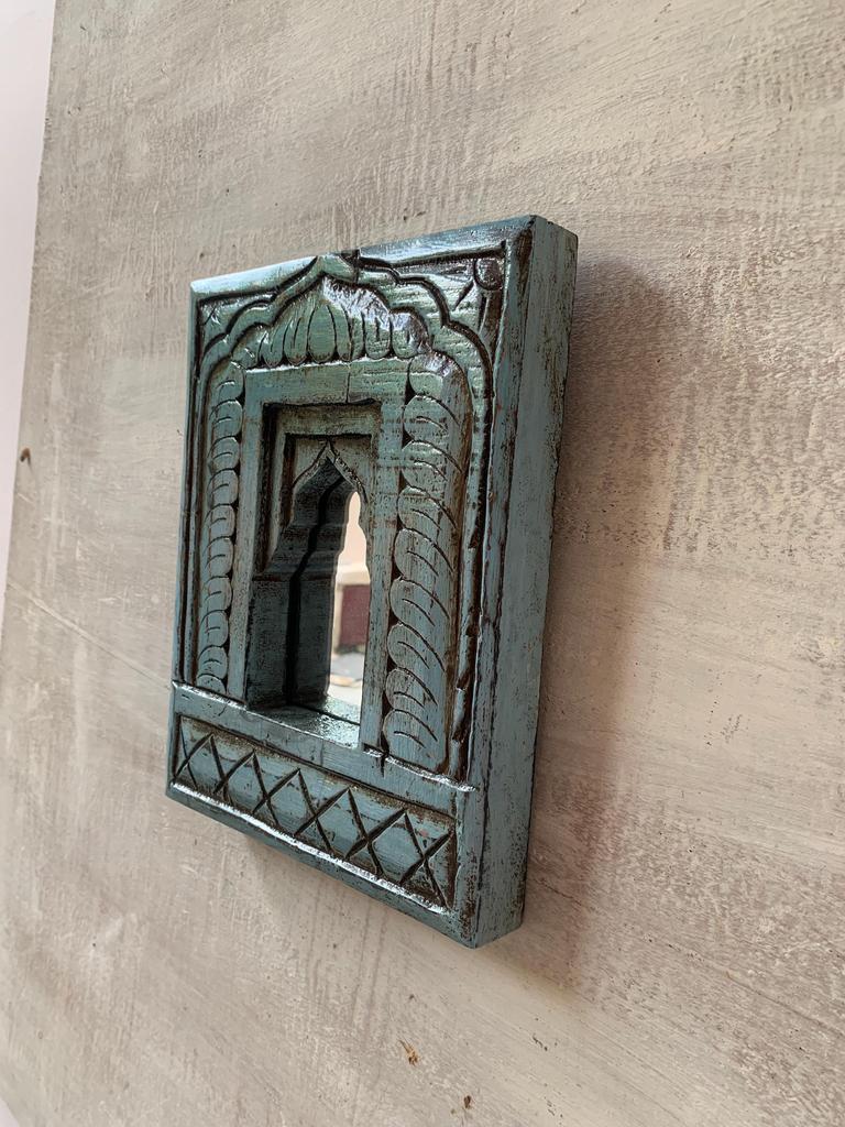 Handmade Hand Painted Jharokha Wall Decor: Indian Royal Frame