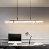 Minimalist Dining Room Pendant Lamp Nordic Dining Table Modern Minimalist Design Tube Pendant Light