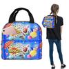Robe Bingo Game Insulated Lunch Bag for Women Children Portable Food Boxes Thermal Lunch Box Tote
