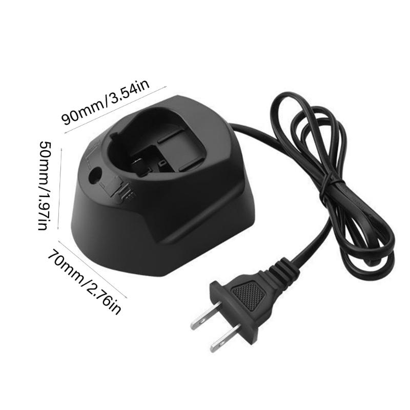 Caricabatterie universale agli ioni da 10,8 V 12 V per batterie ricaricabili Display di stato a LED per BAT411 BAT412
