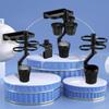 Car Cup Extension Tray Multi-Functional Cup Holder Tray With 360 Degree Function For Storing Snacks Keys Mobile Phones