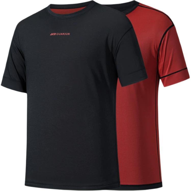 

Anta Champion Outdoor Travel Series Letter Round Neck Versatile Breathable Casual Short Sleeve T-Shirt Men Tops 152530115-9