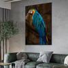 Nordic Poster Schöne Ara Papagei In Blumen Leinwand Malerei Bunte Vögel Wand Kunstdrucke Zimmer Wand Dekorative Malerei