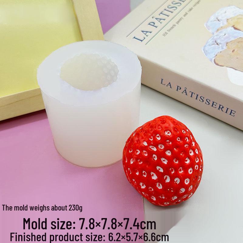 3D Berry Squeeze Mold for Cake & Soap Decorations