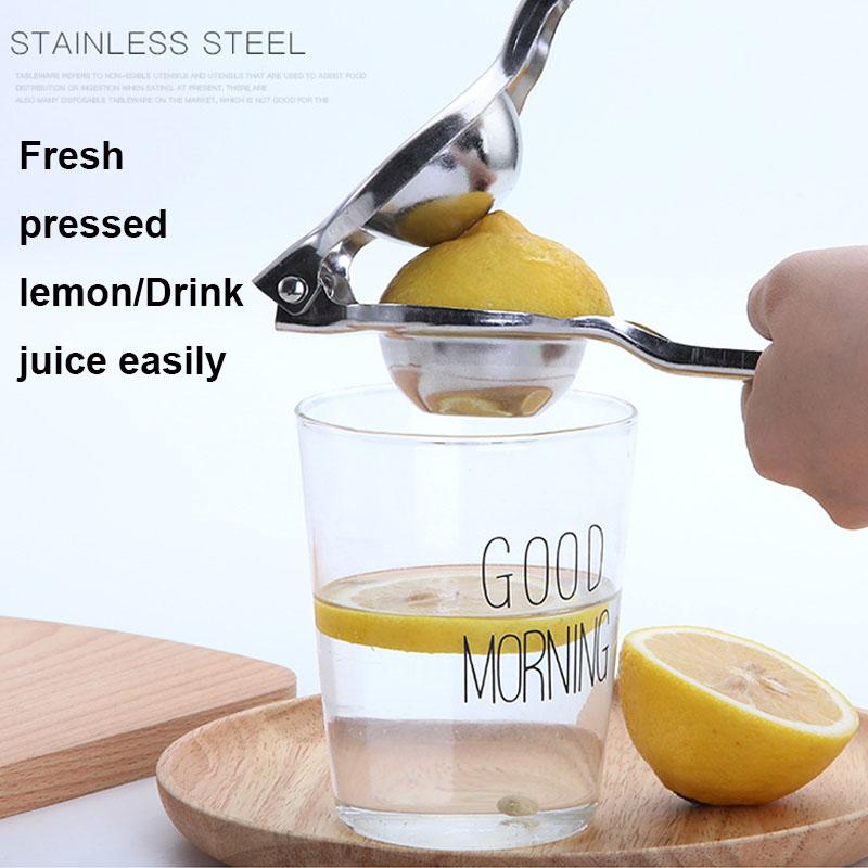 1/5pc Stainless Steel Manual Lemon Squeezer Juicing Machine Clip Household Multifunctional Juicer Fruit Juice Press For Kitchen
