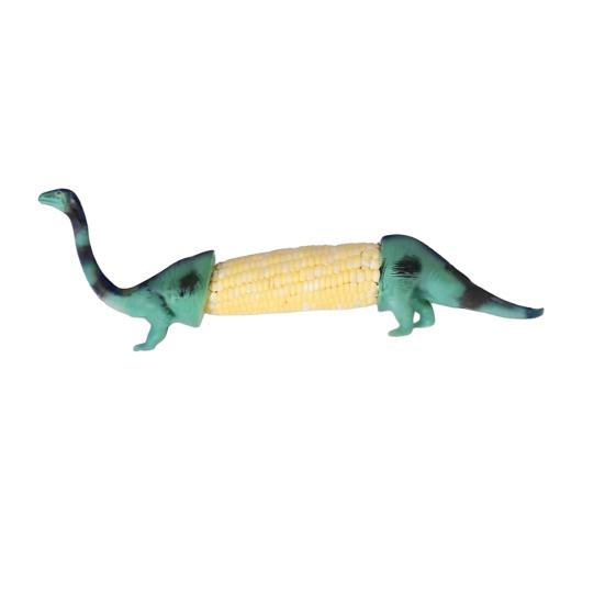 Corn Cob Holders Dinosaur Styling Reusable BBQ Prongs Kids Adults Corn Cob Clip Tableware Accessories
