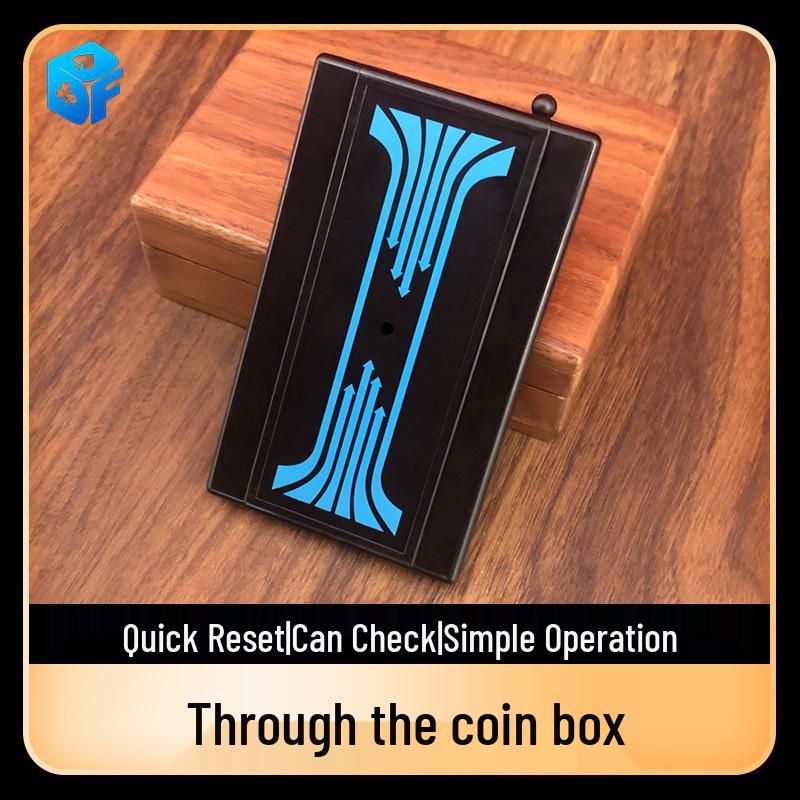 Interactive Magic Props: Coin and Sword Through Box Illusion