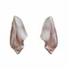 Trendy Style Irregular Stud Earrings Light Luxury French Minimalist Earrings  Women Jewelry