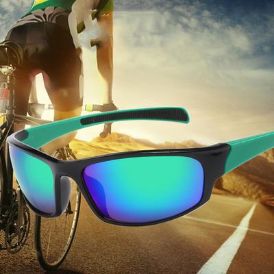 1pc Lunettes de soleil de sport d'extérieur tendance Lunettes de soleil pour hommes Lunettes de soleil pour femmes Lunettes de soleil colorées tendance Lunettes de cyclisme Lunettes pour femmes Lunettes pour hommes