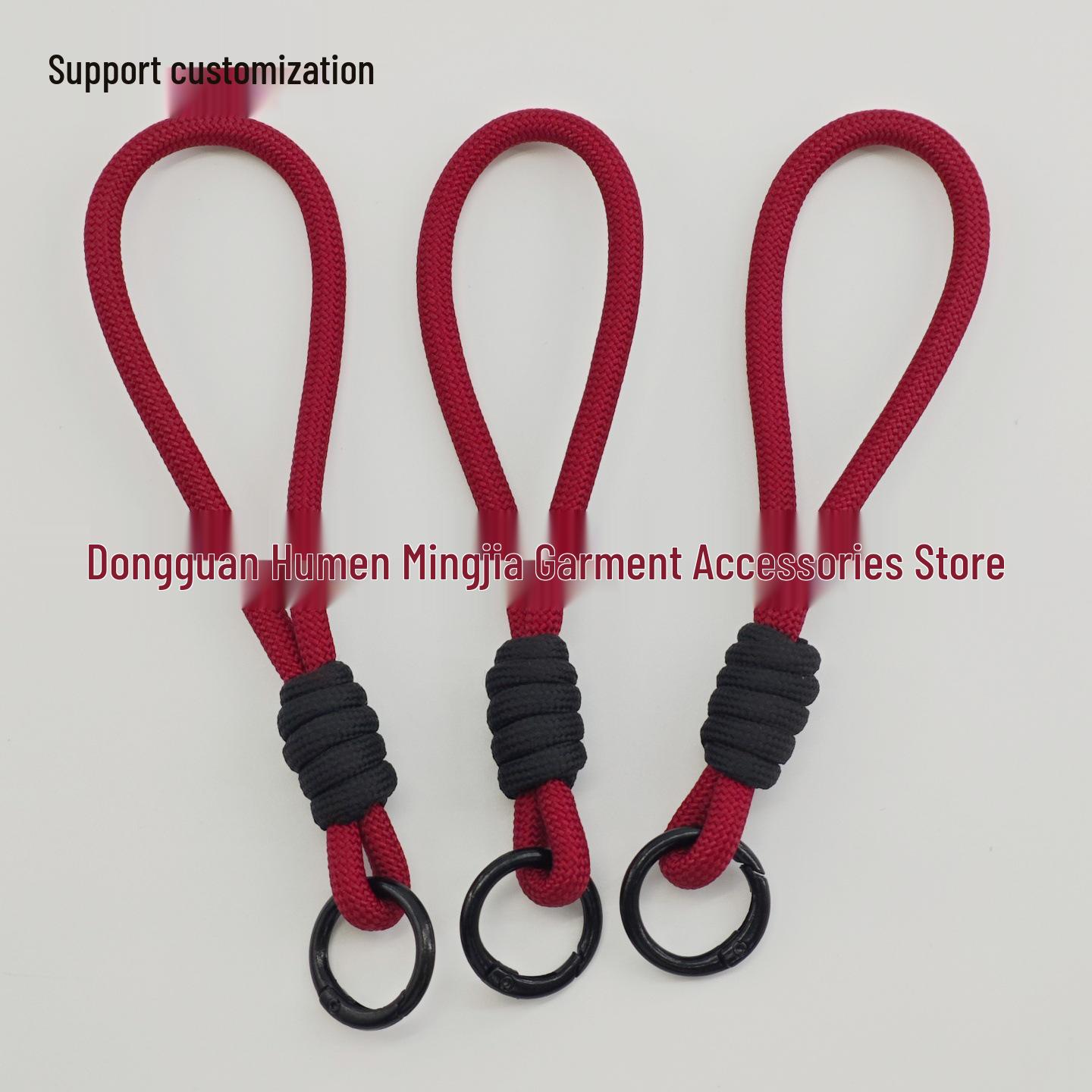 

Разноцветный полиэстеровый плетеный шнурок для телефона, подвеска на сумку, брелок или игрушку - Дизайн «Сделай сам» DIY