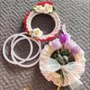 10PCS White Plastic Hoops Rings Round Shape Wreath Hoops Dream Catcher Rings  Dream Catcher Making