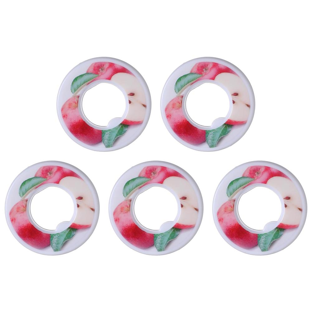 1-5 Stück Luftgeschmacks-Kapseln Wasserflaschen-Geschmackskappen Fruchtduft-Kapseln für Wasserflaschen Sport-Wasserbecher-Ringe für Outdoor-Sport