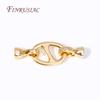 18K Gold Plated Brass Metal Connector Lock For Jewelry Making,Beads End Caps Clasps Fastener DIY Pearl Jewelry Fittings