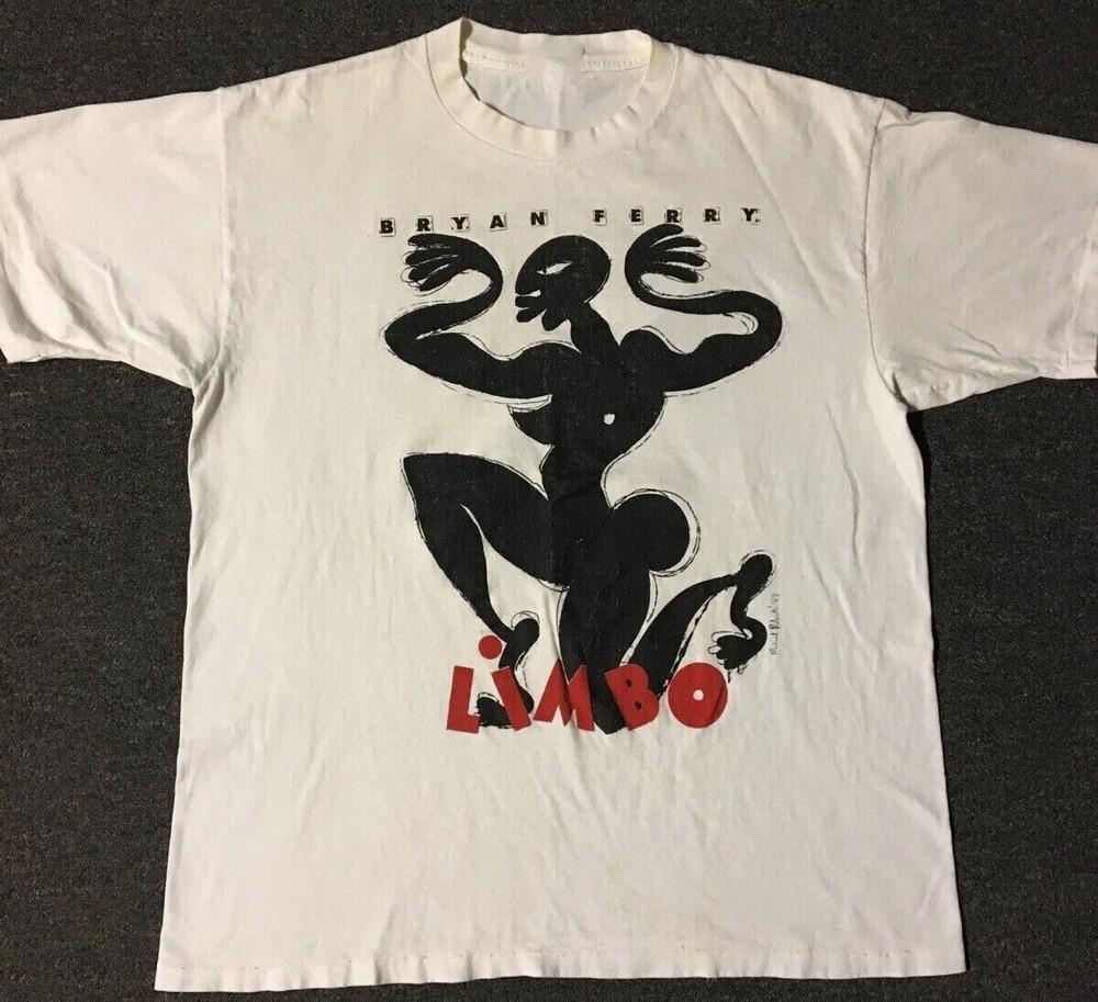 

80s Bryan Ferry Limbo Shirt Short Sleeve Unisex Size S2345XL VE017 Unisex T-Shirt L