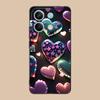 Y2K Glowing Hearts Mobile Phone Case for POCO M7 M6 M5 M4 M3 X7 X6 X5 X4 X3 Pro GT 5G Colorful Printing Cover Luxury Cover