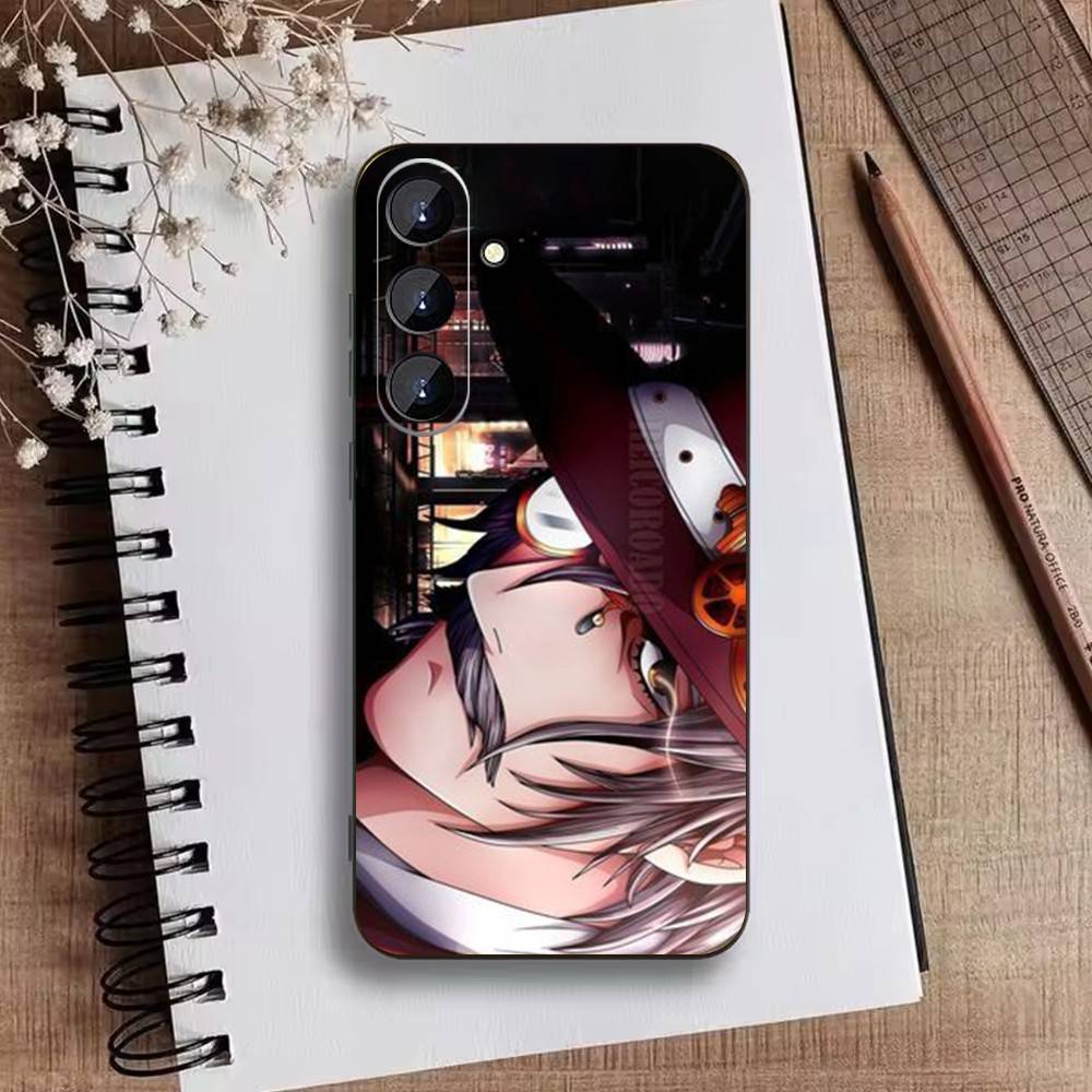 E-Record of Ragnarok Anime Phone Case For Samsung Galaxy A73,21,22,32,71,53,52,51,80,5G Soft Black Cover