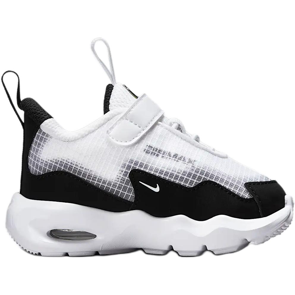 Nike Air Max Nova TD Bílá Černá Vlčí šedá Dětské tenisky FN4461-103