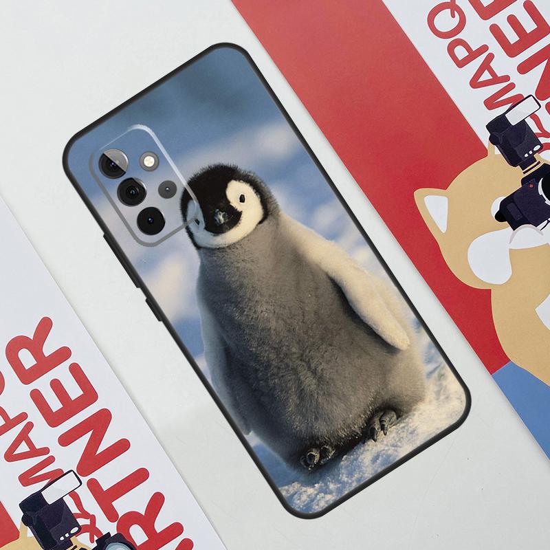 Penguin Snow Arctic Cute Animal Case For Samsung Galaxy A06 A16 A36 A56 A55 A35 A33 A53 A13 A23 A17 A54 A34 A14 A52 A32 A15