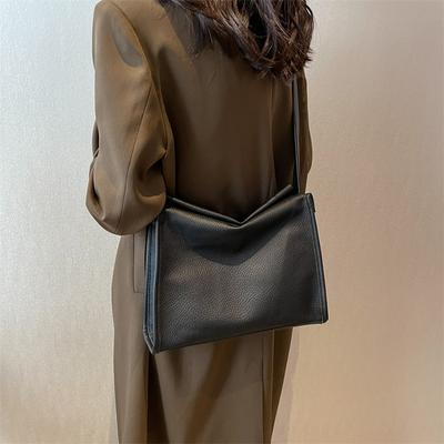 Sacs à bandoulière tendance pour femmes, nouveaux sacs à bandoulière en cuir PU souple pour dames, haute qualité, grande capacité, pour les déplacements
