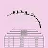 1pc Birds Branches Metal Wall Art Nature Inspired Home Decor Housewarming Birthday Valentine Family Gift
