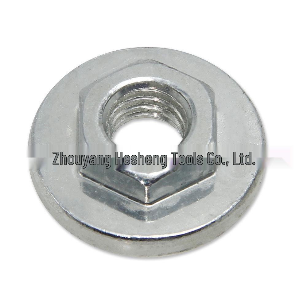 M10 Hex Angle Grinder Pressure Plate Nut for 100 Type Hand Grinder and Polishing Machine E18