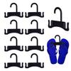 Flip-flop Organizer Zwarte Sandaal Hangers Winkelruimtes Hulp bij Huisorganisatie Multifunctionele Organizer Voor Sandalen En Slippers