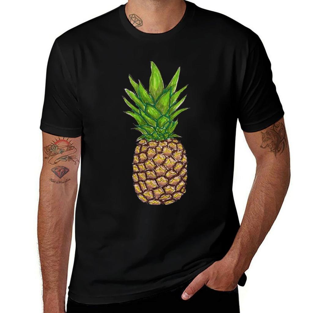 Pineapple Tshirt Breathable Gym Short Sleeve Tshirt