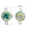 LED Fishing Lure Trap Light Eye Shape Mini Attracting Fish Lamp Soomth Waterproof  Plastic for Angler Supplies