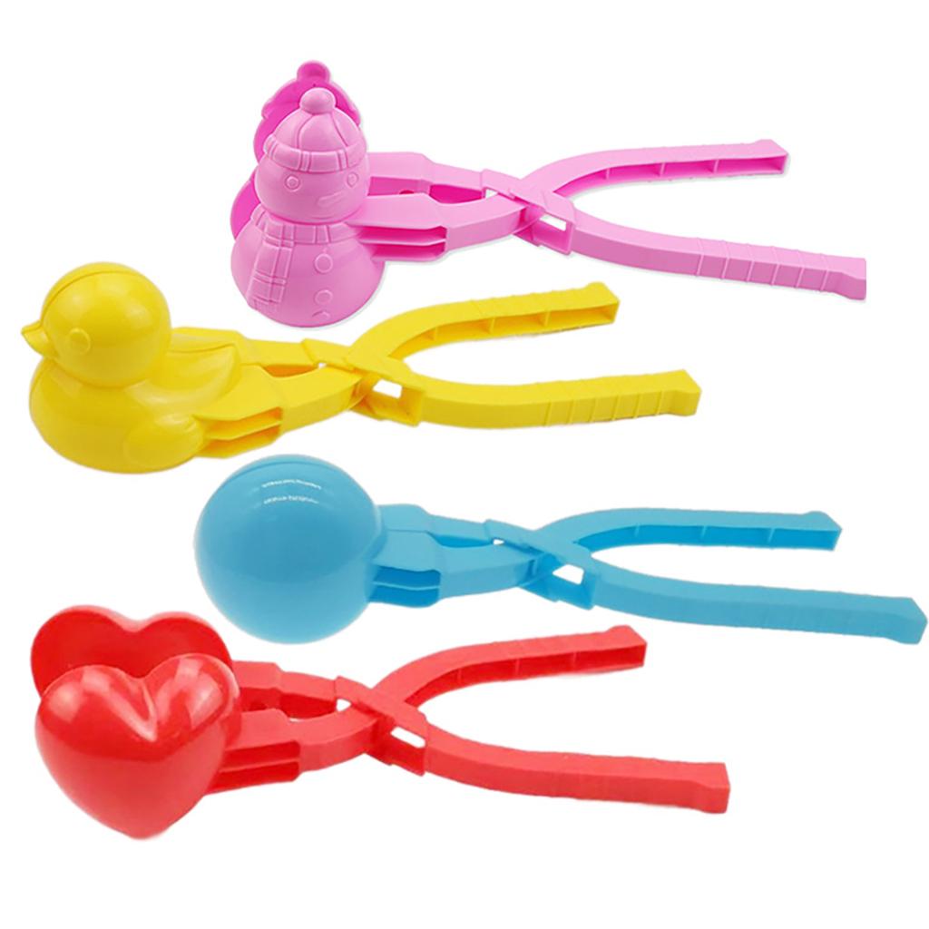 Kinder-Schneeball-Clip-Spielzeug, Küken-Clip Schneeball-Artefakt, Winter-Schneespiel-Werkzeug, Schneeballschlacht Interaktives Spielzeug