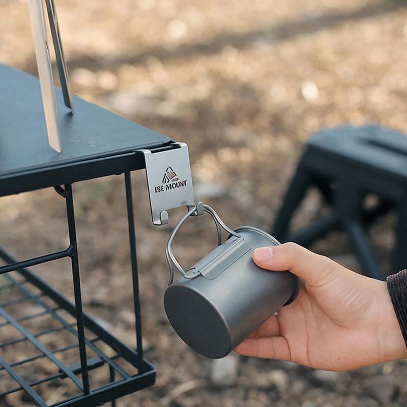 Gastankhalterung Campingtische Haken Für Igt Tisch Edelstahl Aufhängeclip