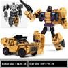 Haizhixing 5 IN 1 Transformation Robot Car Toys Anime Devastator Aircraft Tank Model KO Boys Truck Collection Kid Adult Gift
