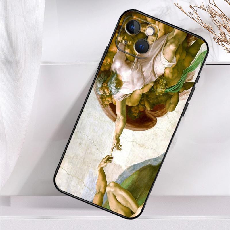 Renaissance Art Paint Shockproof Case For iPhone 17 11 14 15 16 Pro Max Plus 12 13 Mini 16e 17 Air Phone Cover